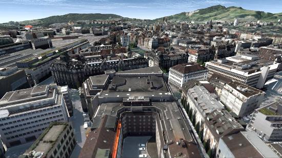 3D Stadtmodell Luzern